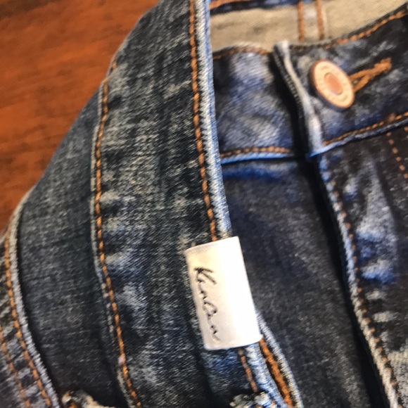 KanCan Mid Rise Distressed Skinny Jeans - Picture 6 of 12